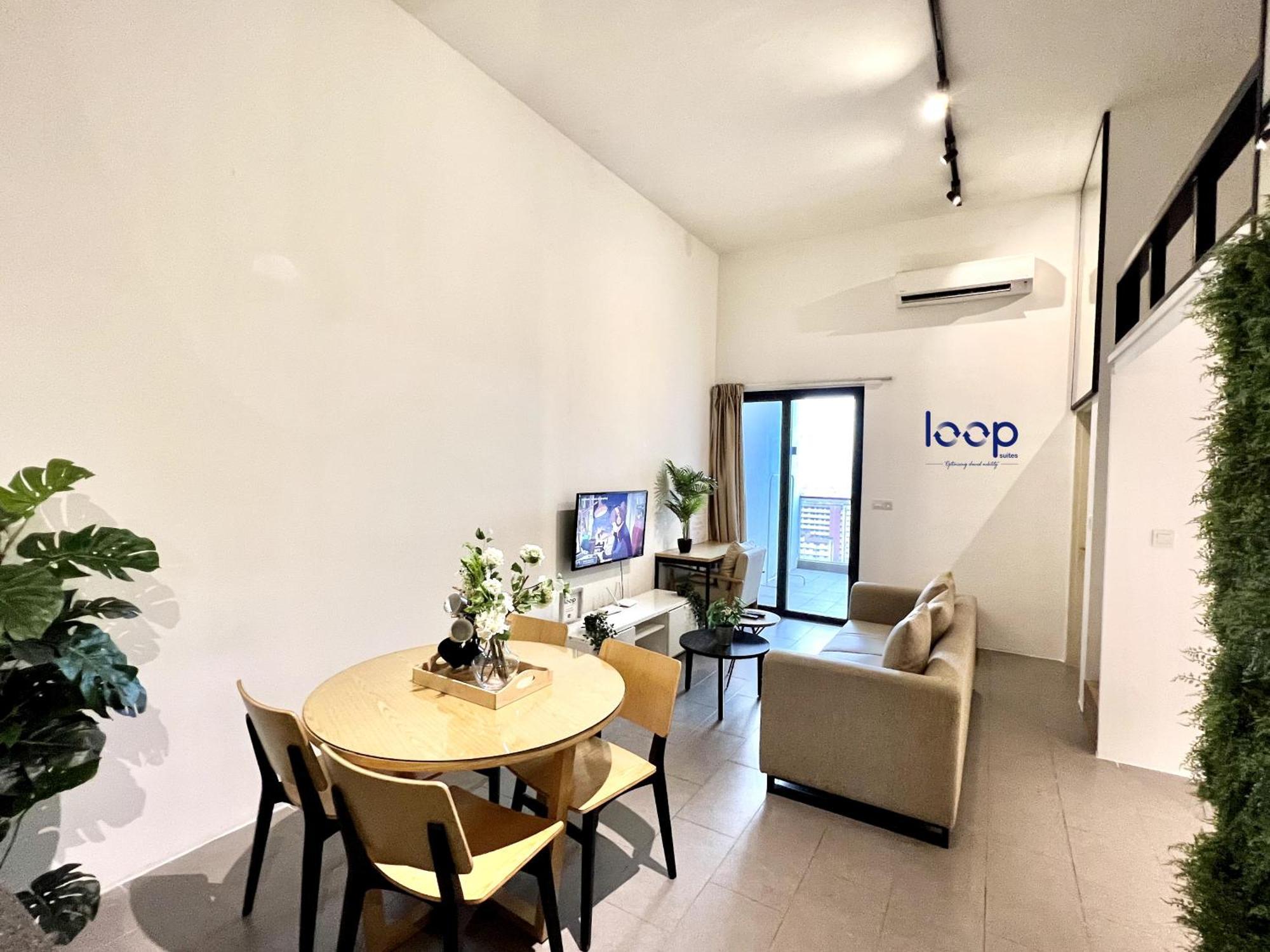 Kl Sentral Serviced Apartment - The Establishment Kl Sentral By Loop Suites Kuala Lumpur Chambre photo